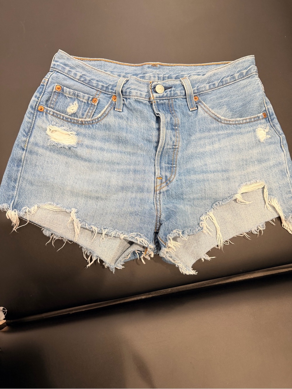 Levis cutoff jeans shorts